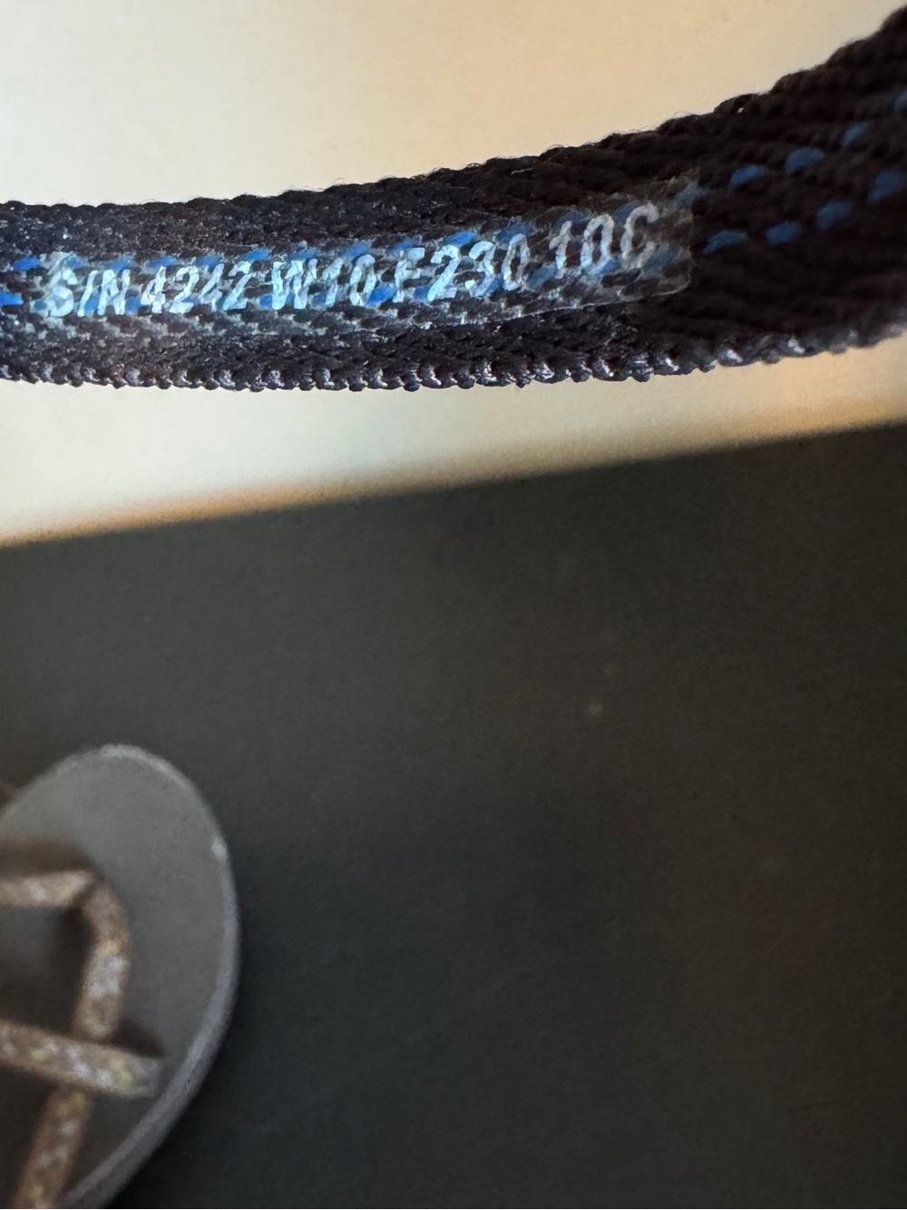 Teva Brown Strappy Flip Flop Sandals| Wedge | - Picture 5 of 6